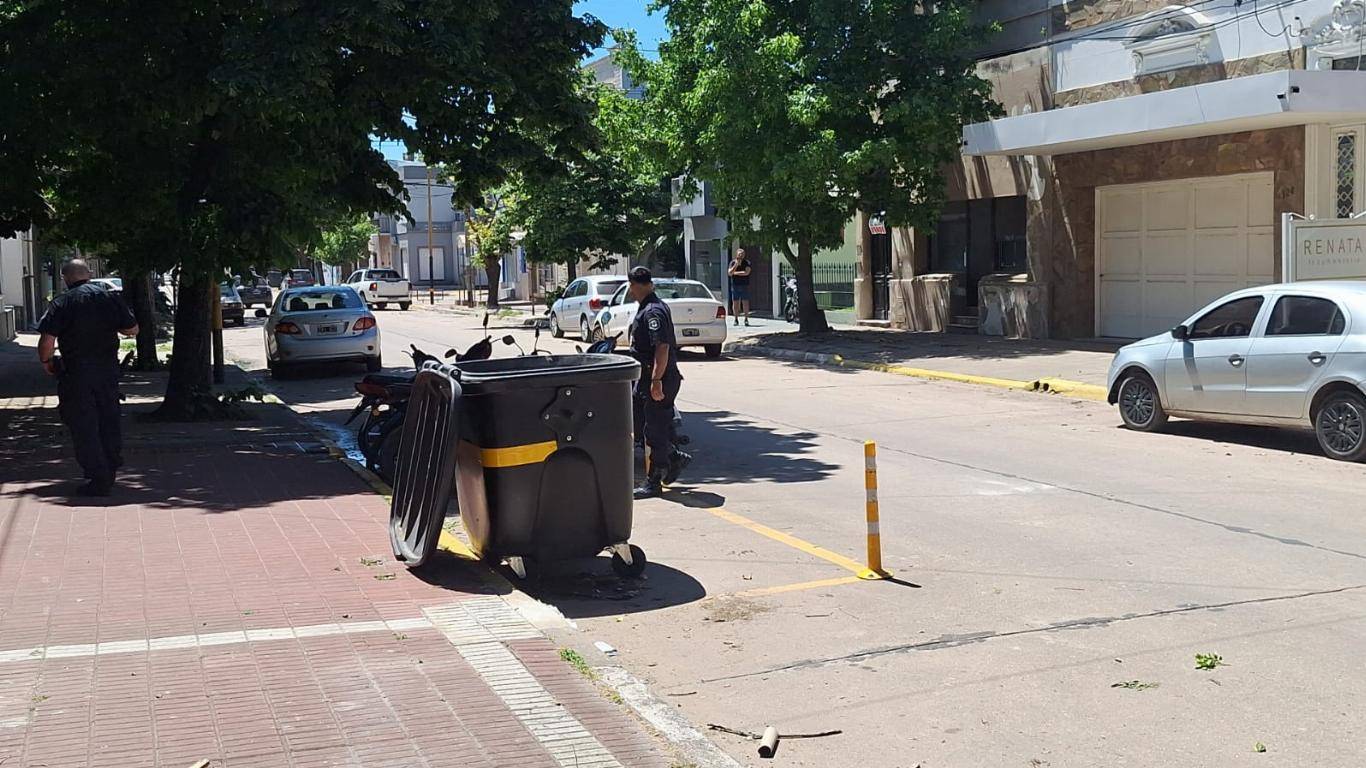 Choque en el centro de la ciudad | Chacabuco en Red