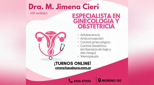 Imágen de profesional: M. Jimena Cieri