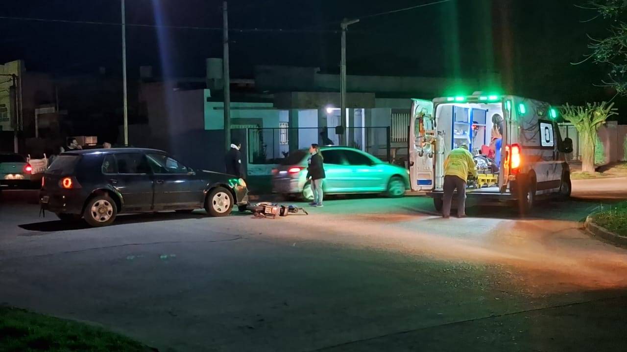 Una mujer hospitalizada tras un accidente | Chacabuco en Red