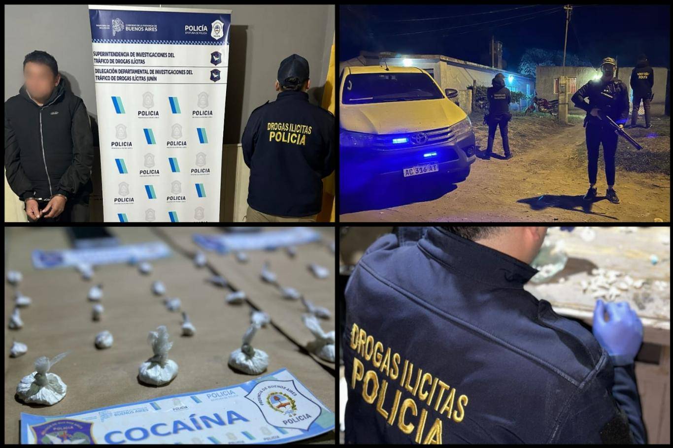 Detenido tras un allanamiento por venta de droga en el barrio Almirante ...