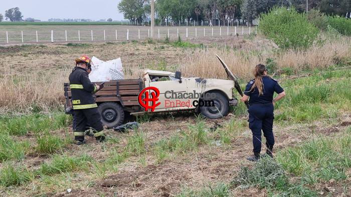 A la altura del camino ancho a Bragado.