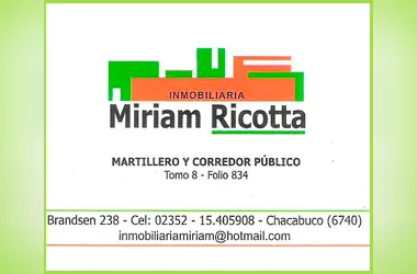 Imágen de profesional: Miriam Ricotta